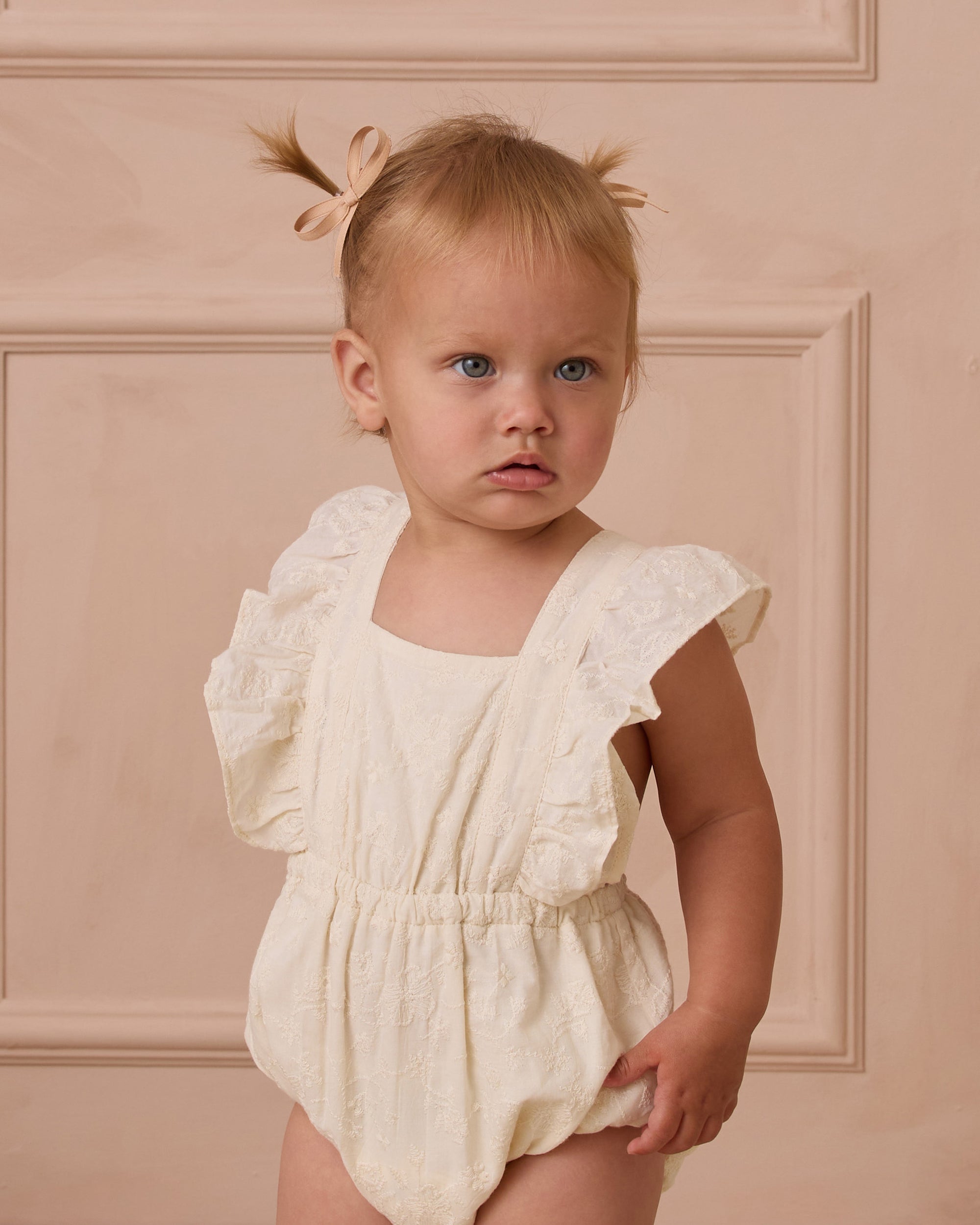 Noralee | Lucy Romper | Ivory 