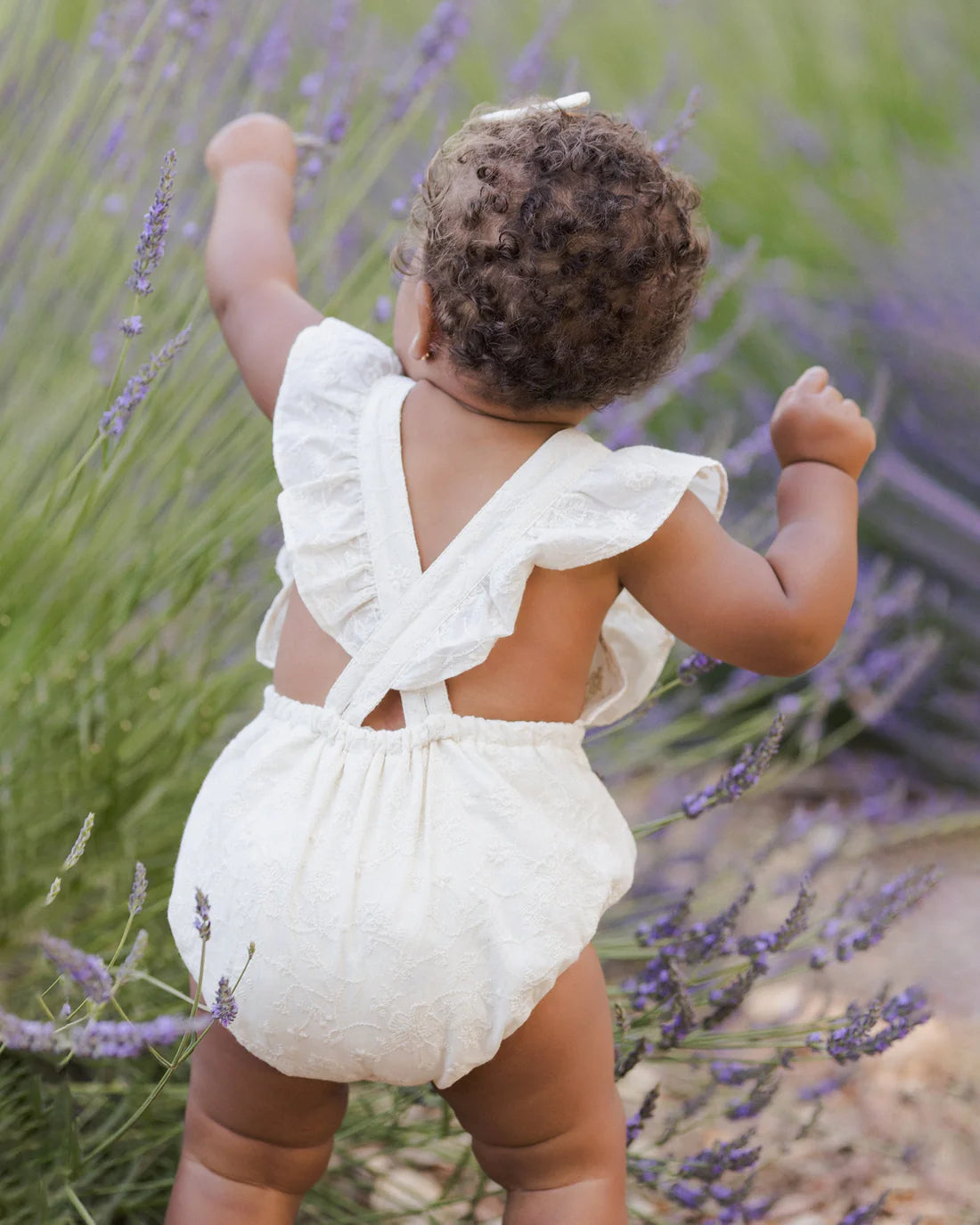 Noralee | Lucy Romper | Ivory 