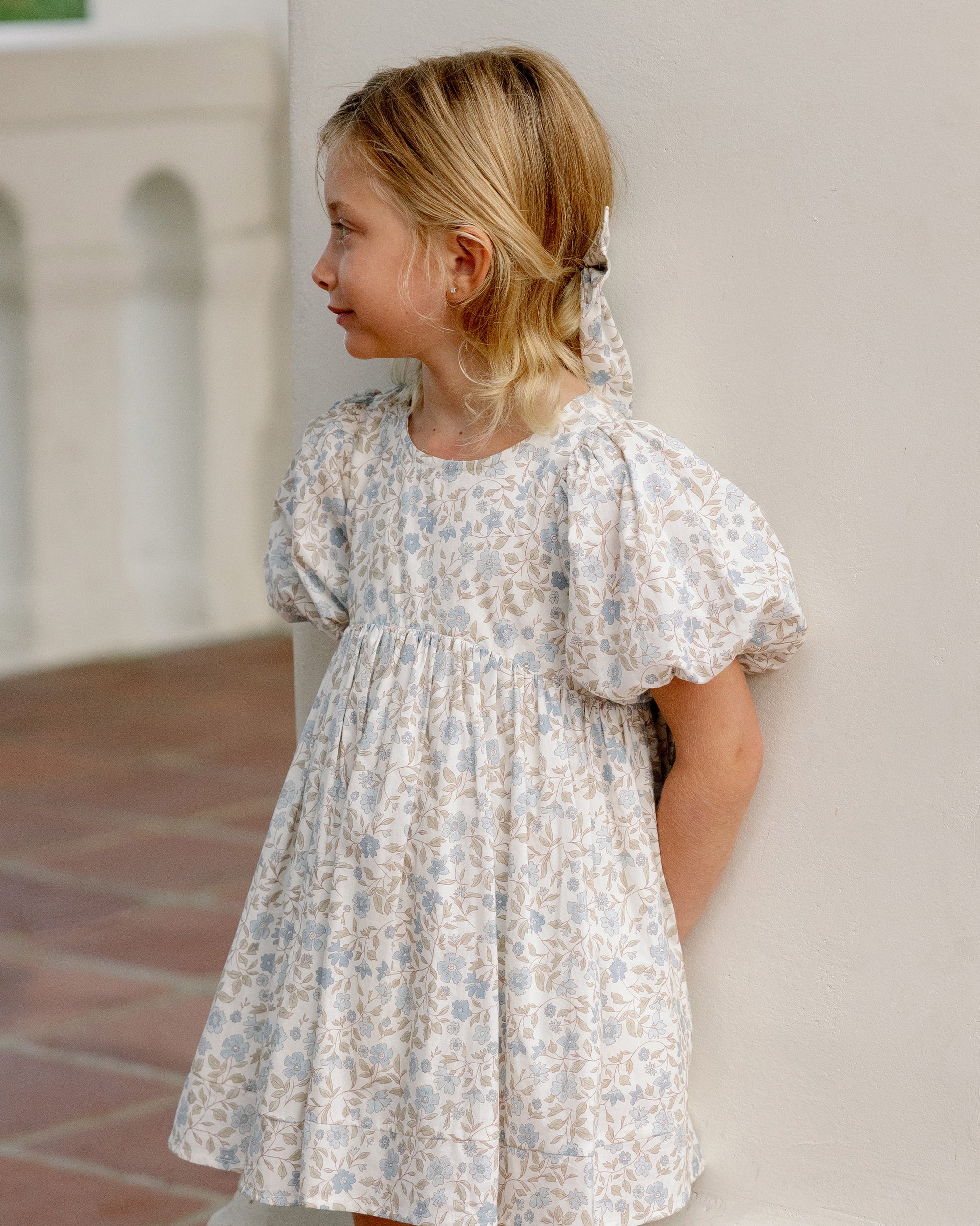 Noralee | Luna Dress | Blue Garden 