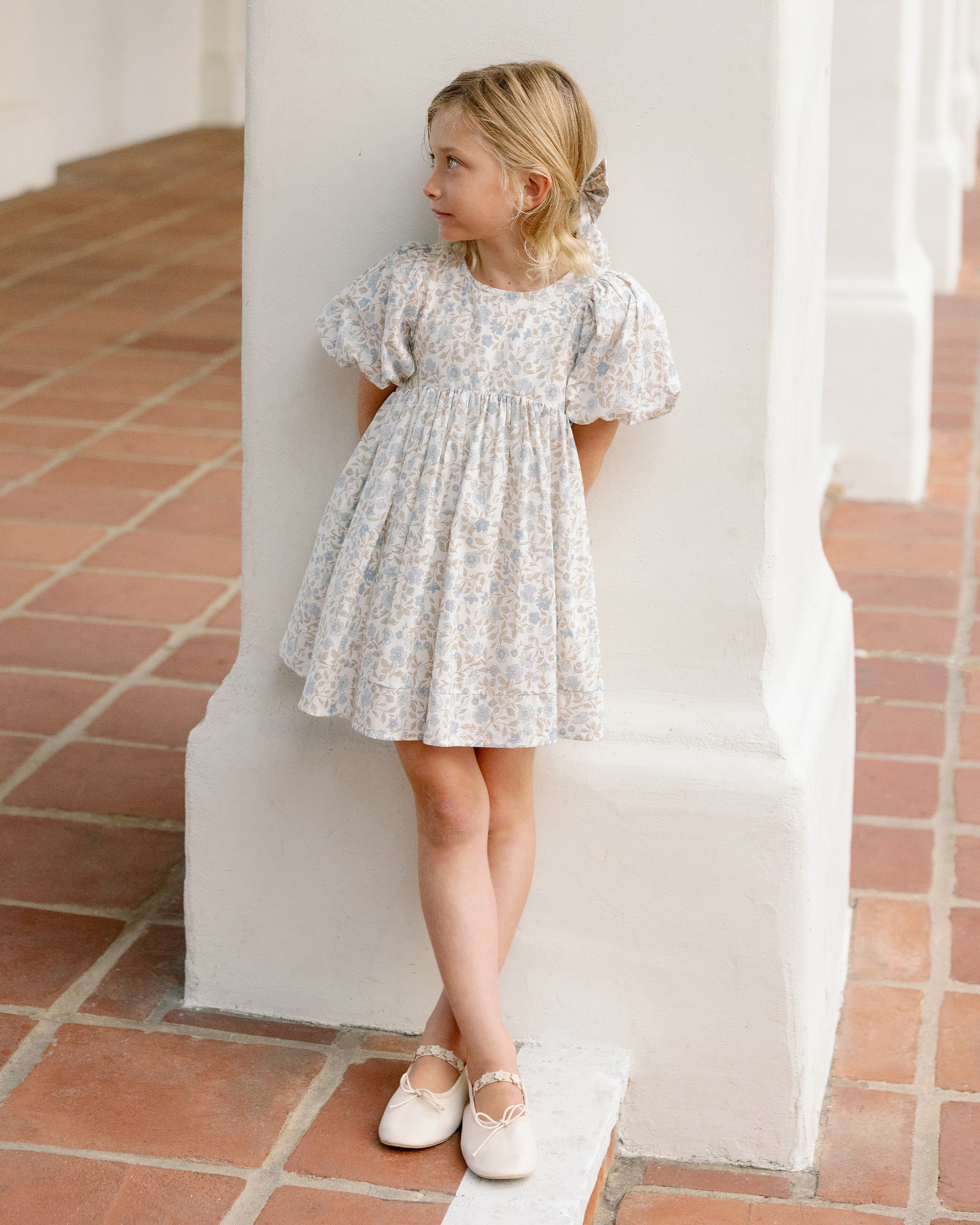 Noralee | Luna Dress | Blue Garden 