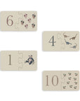 Cardboard Puzzle Numbers FSC | Beige