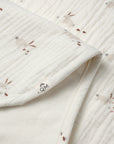 Burp Cloth, 2pk | Bunnies, Cedar Check