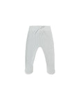 Footed Knit Pant | Ice Blue