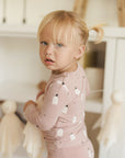 Bamboo Pajama Set | Pink Ghosts