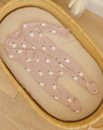 Bamboo Zip Footie | Pink Ghosts