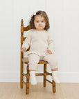 Rib Knit Legging | Heathered Oatmeal