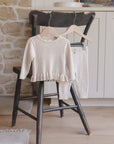 Rib Knit Legging | Heathered Oatmeal