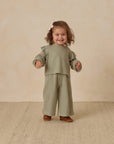 Ruffle Cozy Set | Fern