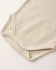 Waffle Long Sleeve Bodysuit | Natural