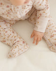 Zip Long Sleeve Sleeper Footie | Garden