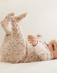 Zip Long Sleeve Sleeper Footie | Garden