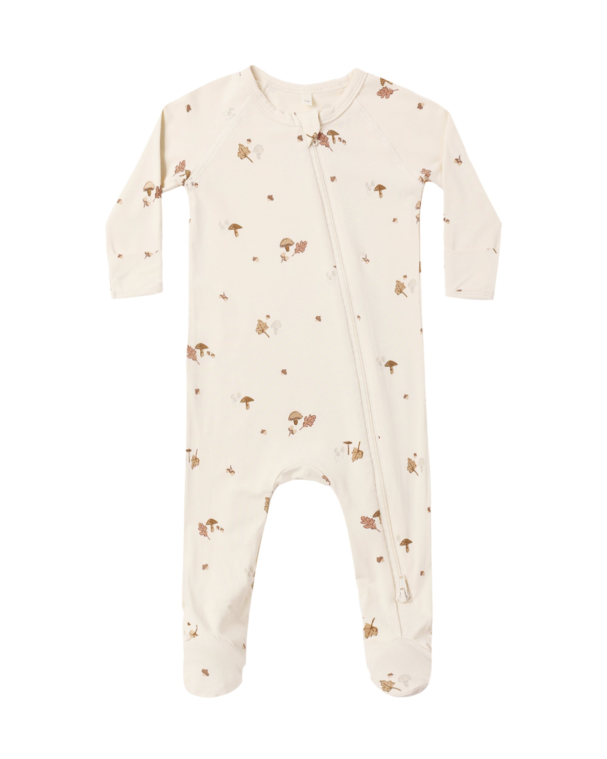 Bamboo Zip Footie | Woodland