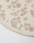 Jersey Snap Bib 2Pk | Floral Vine, Dusty Rose