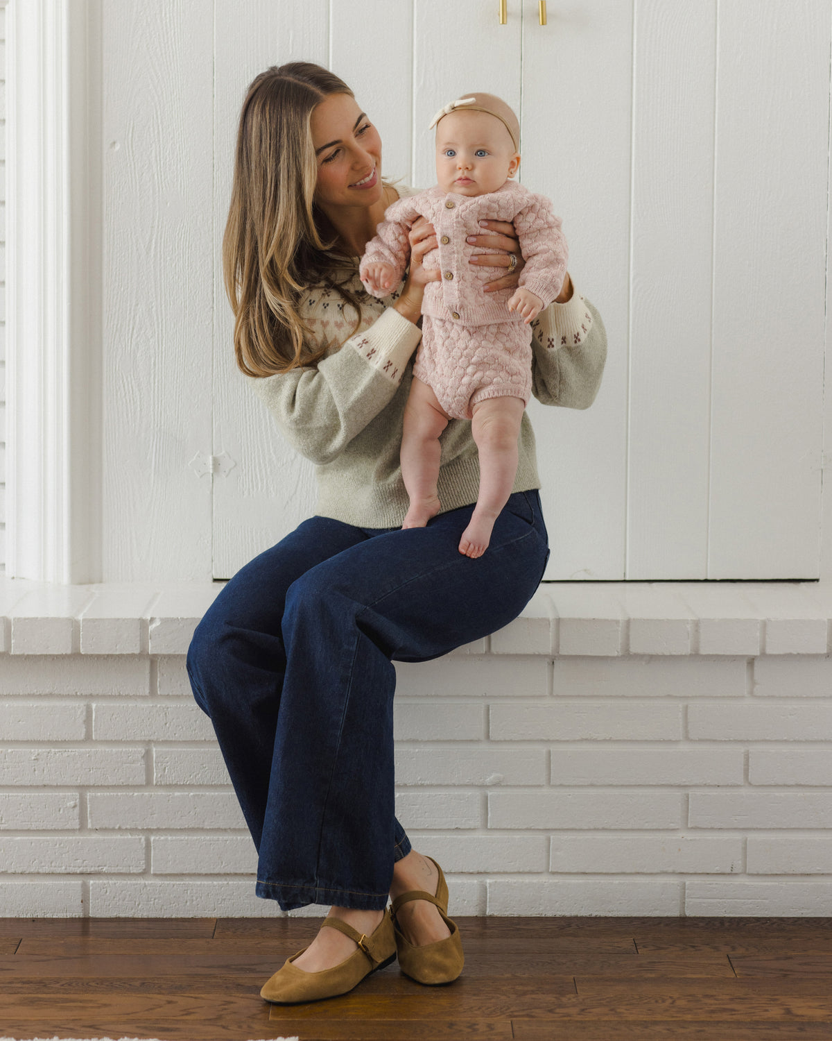 Knit Bloomer | Dusty Rose Speckle