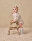Bubble Knit Cardigan | Natural Confetti