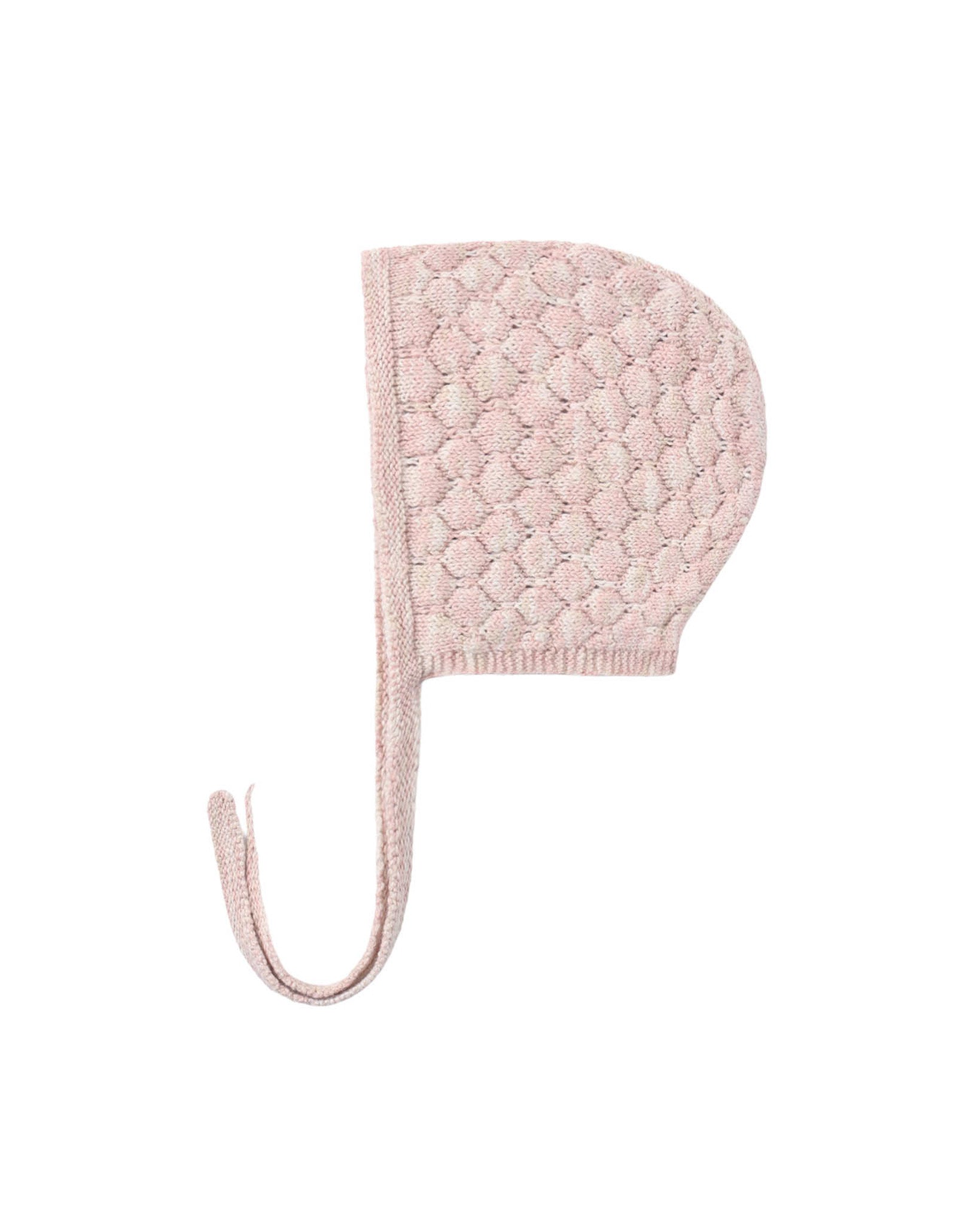 Knit Bonnet | Dusty Rose Speckle