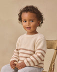 Rex Sweater | Almond Stripe