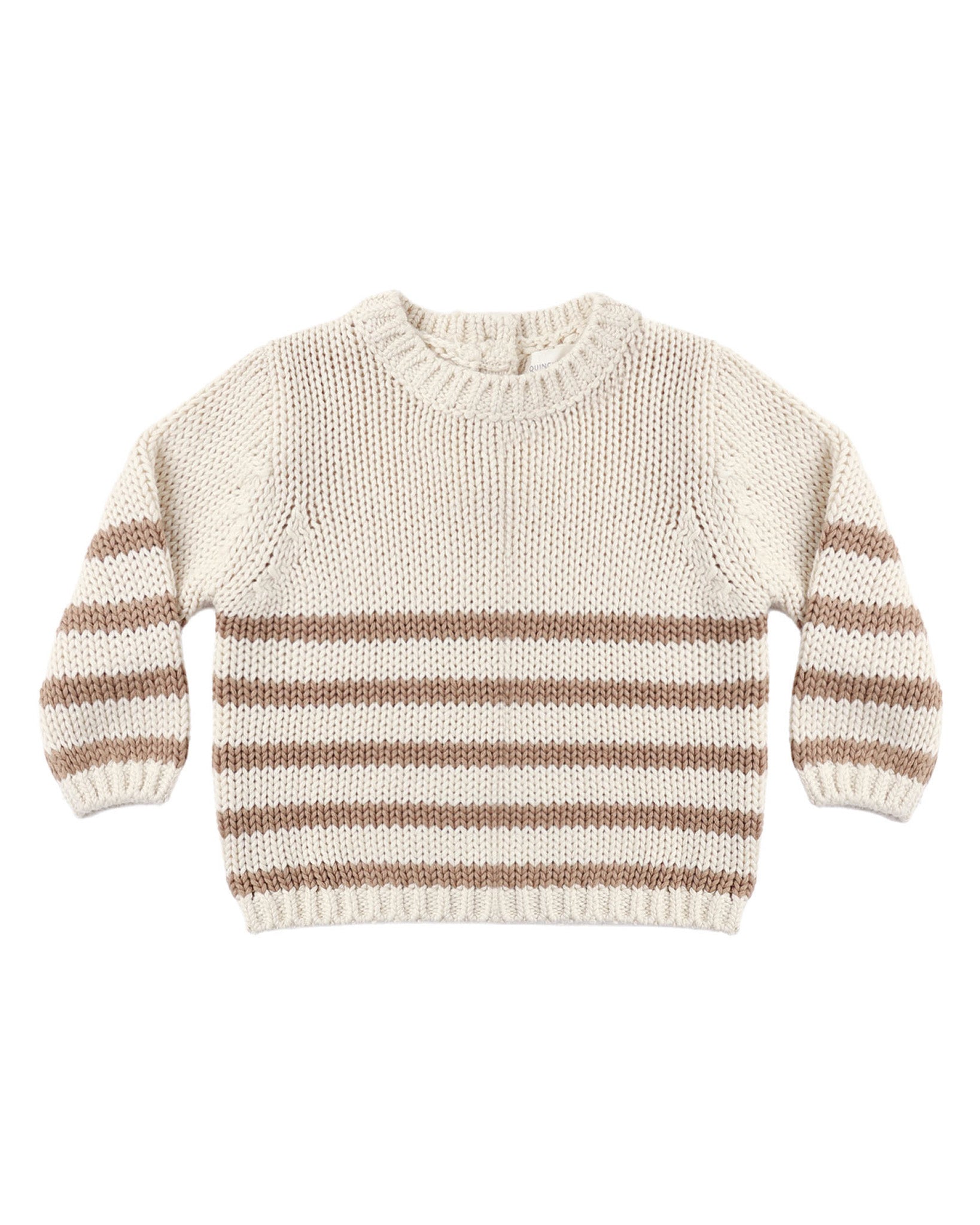 Rex Sweater | Almond Stripe