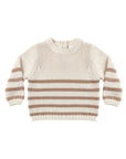 Rex Sweater | Almond Stripe