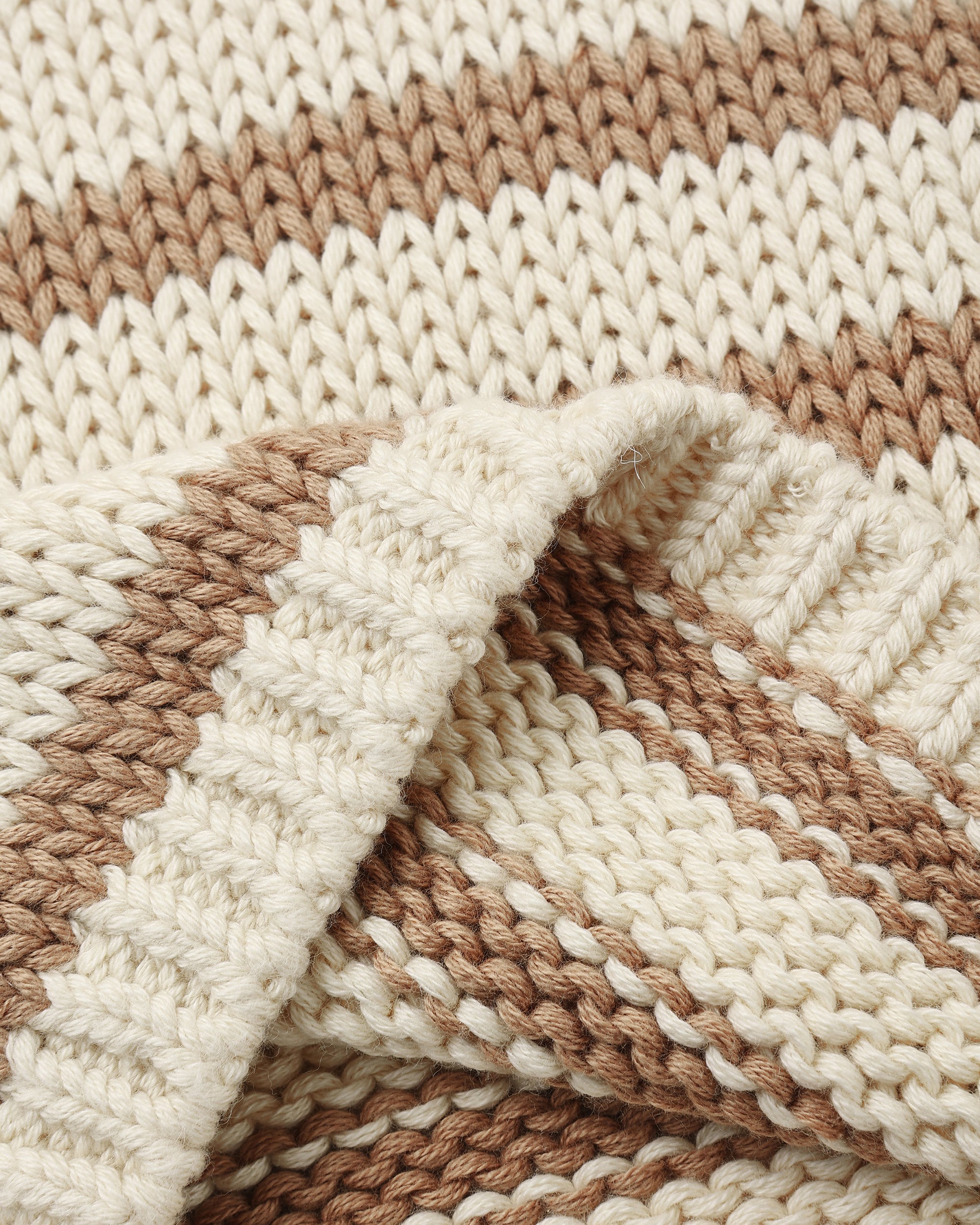 Rex Sweater | Almond Stripe