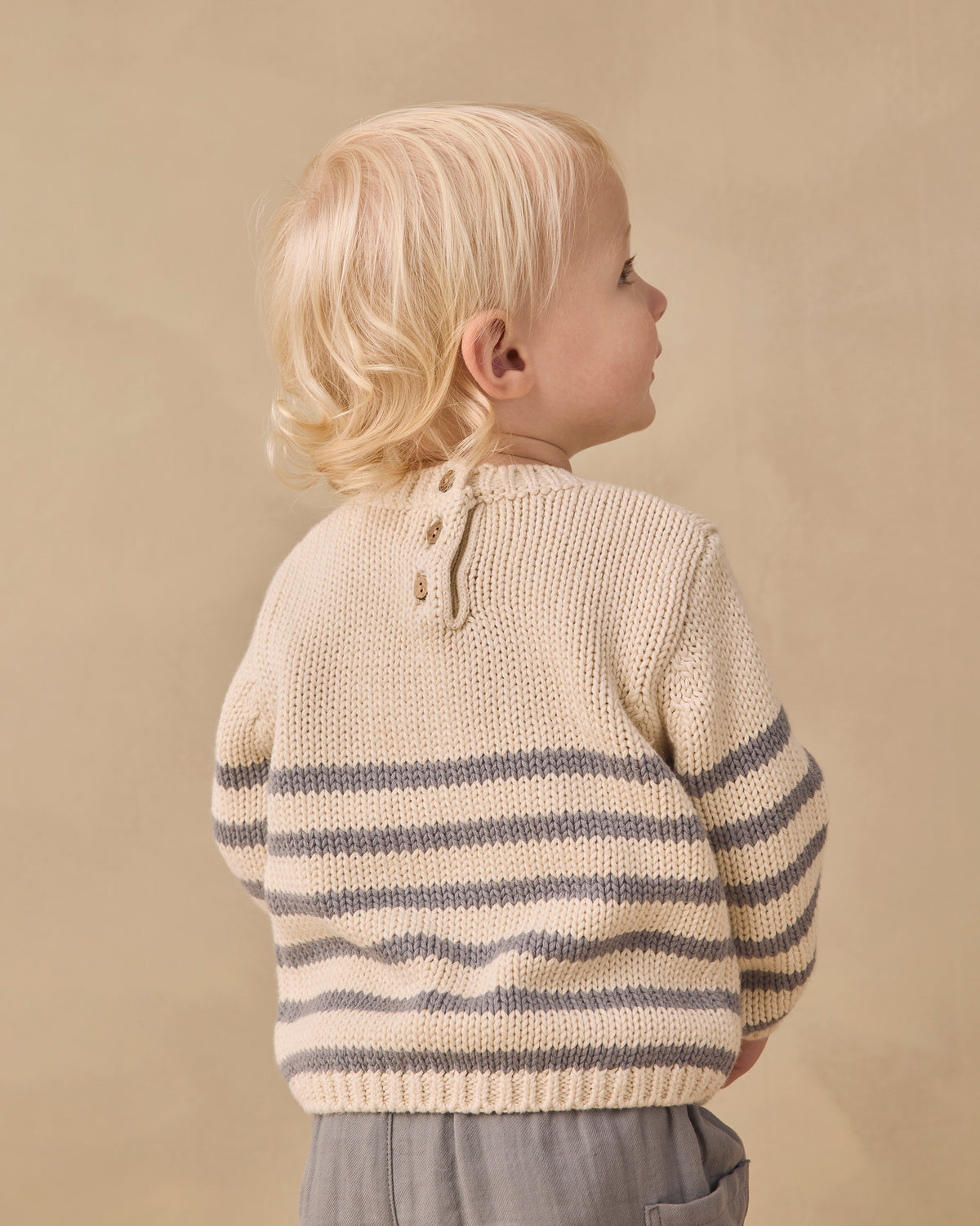 Rex Sweater | Slate Stripe