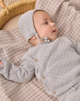Woven Swaddle | Blue Gingham