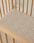 Bamboo Crib Sheet | Blue Floral