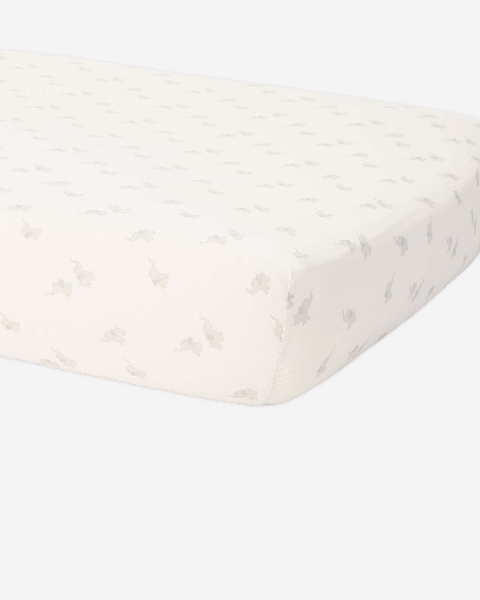 Bamboo Crib Sheet | Elephants