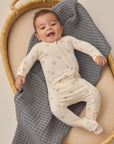 Bamboo Zip Footie | Elephants
