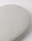 Bassinet Crib Sheet | Sage Gingham