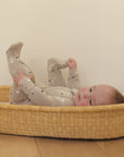 Bamboo Zip Footie | Skeletons