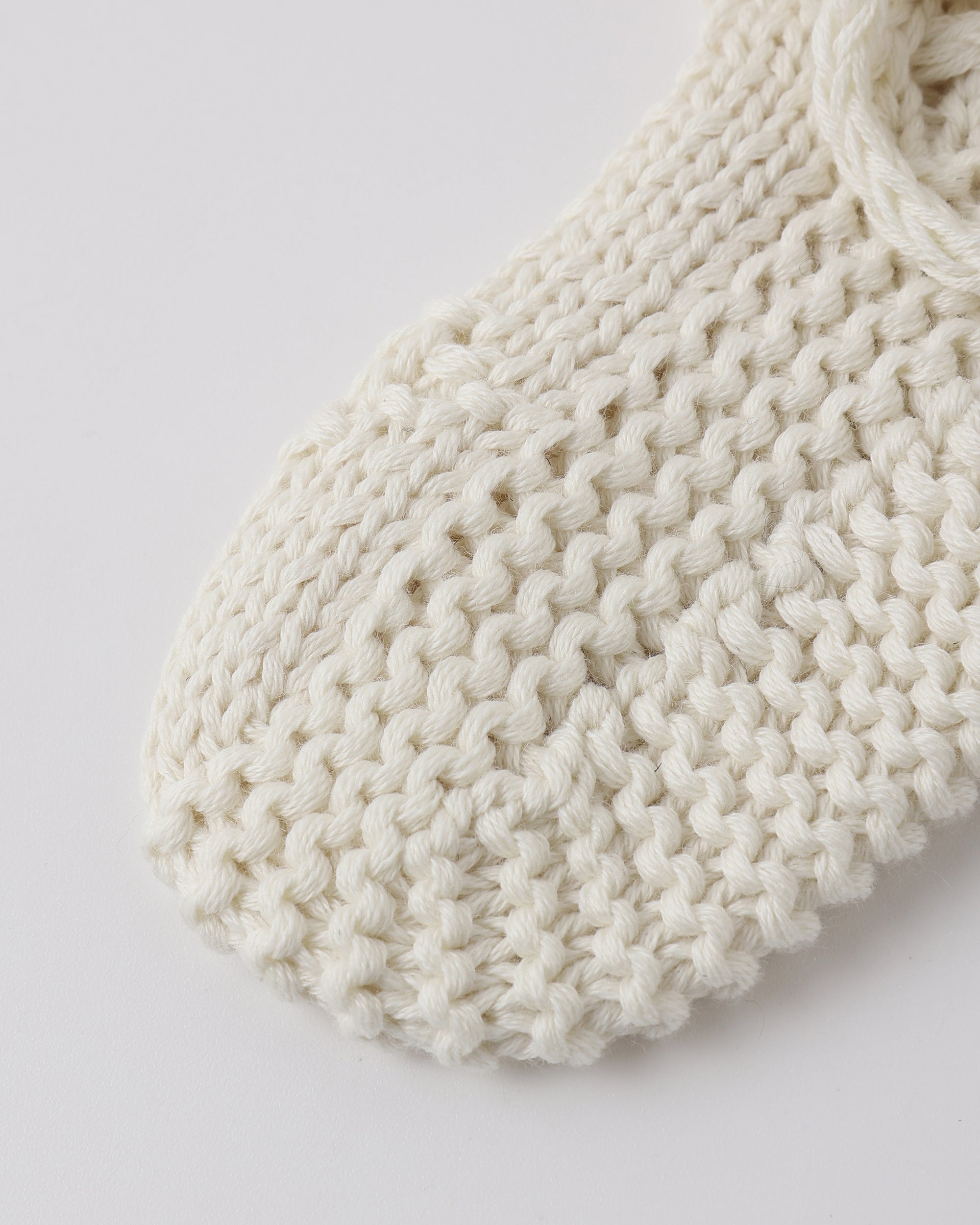 Knit Booties | Natural