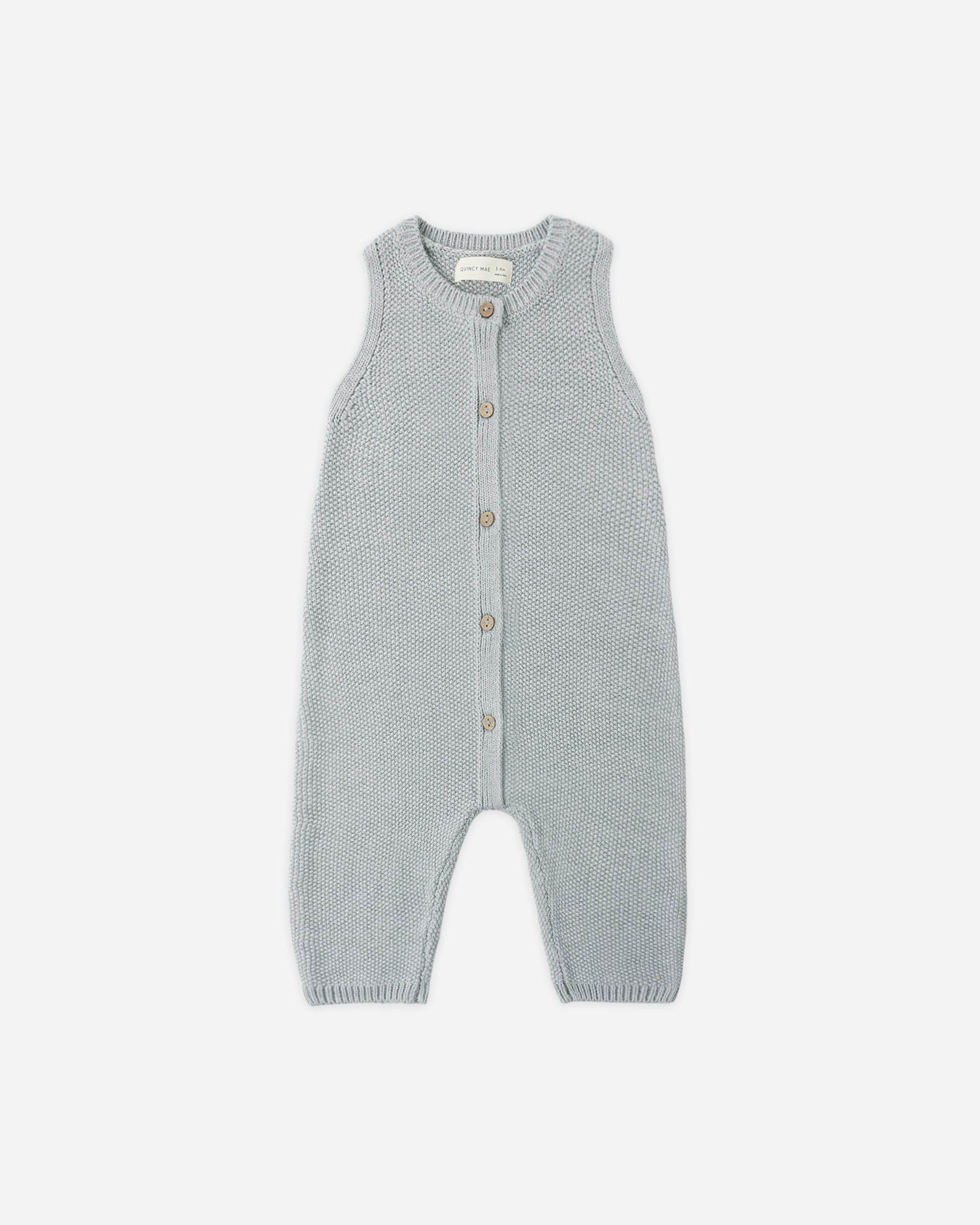 Knit Jumpsuit | Heathered Sky