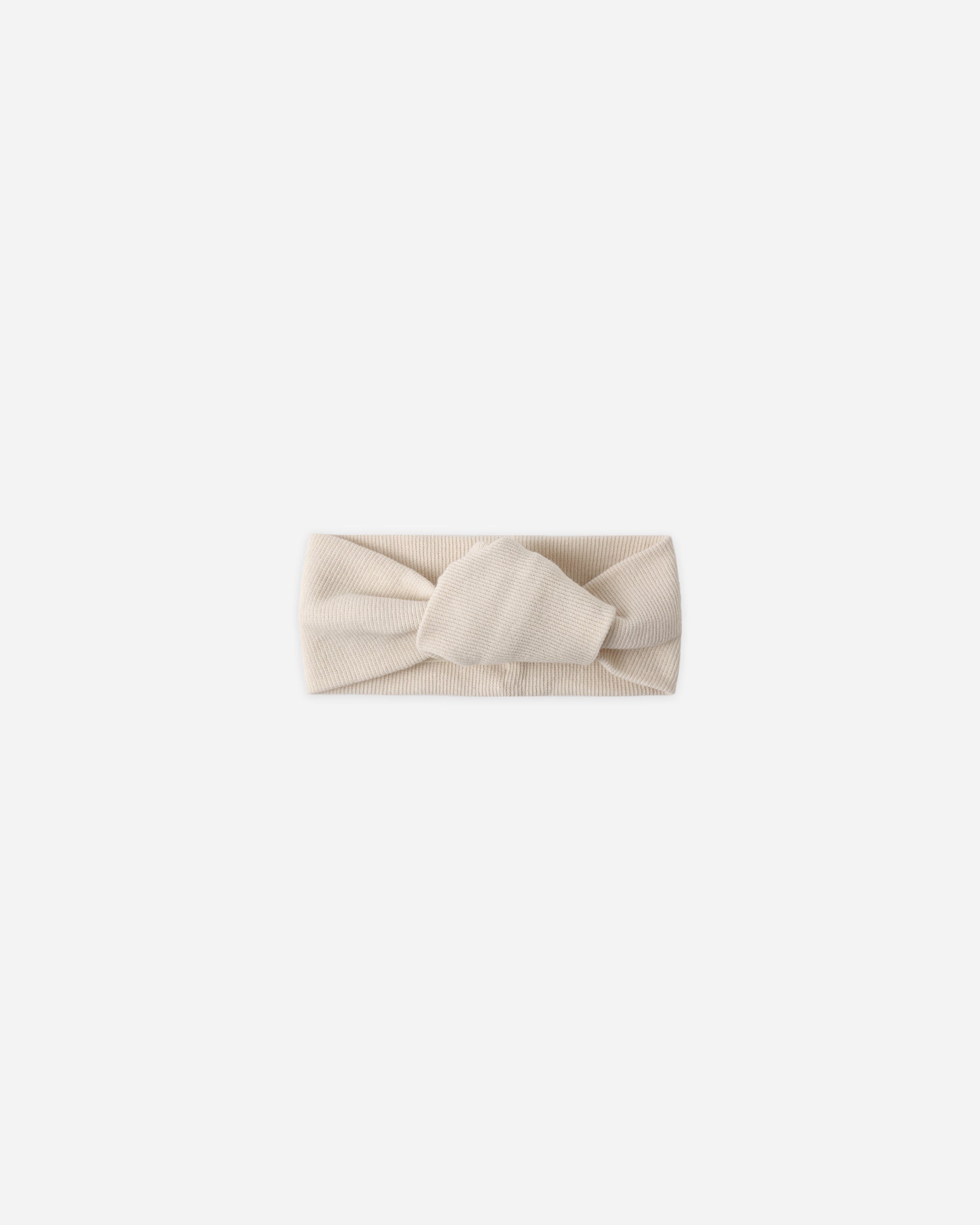 Knotted Headband | Ecru