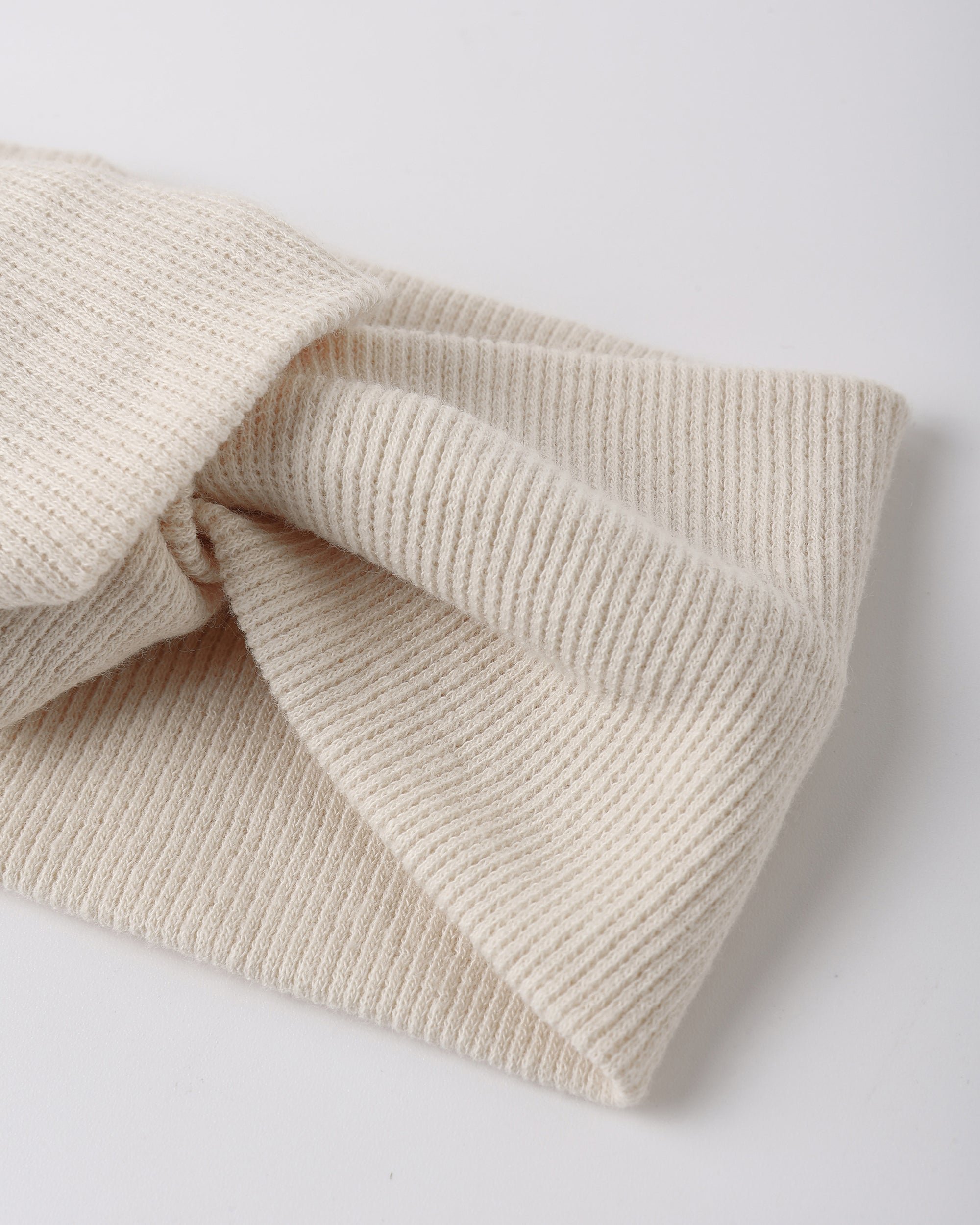 Knotted Headband | Ecru