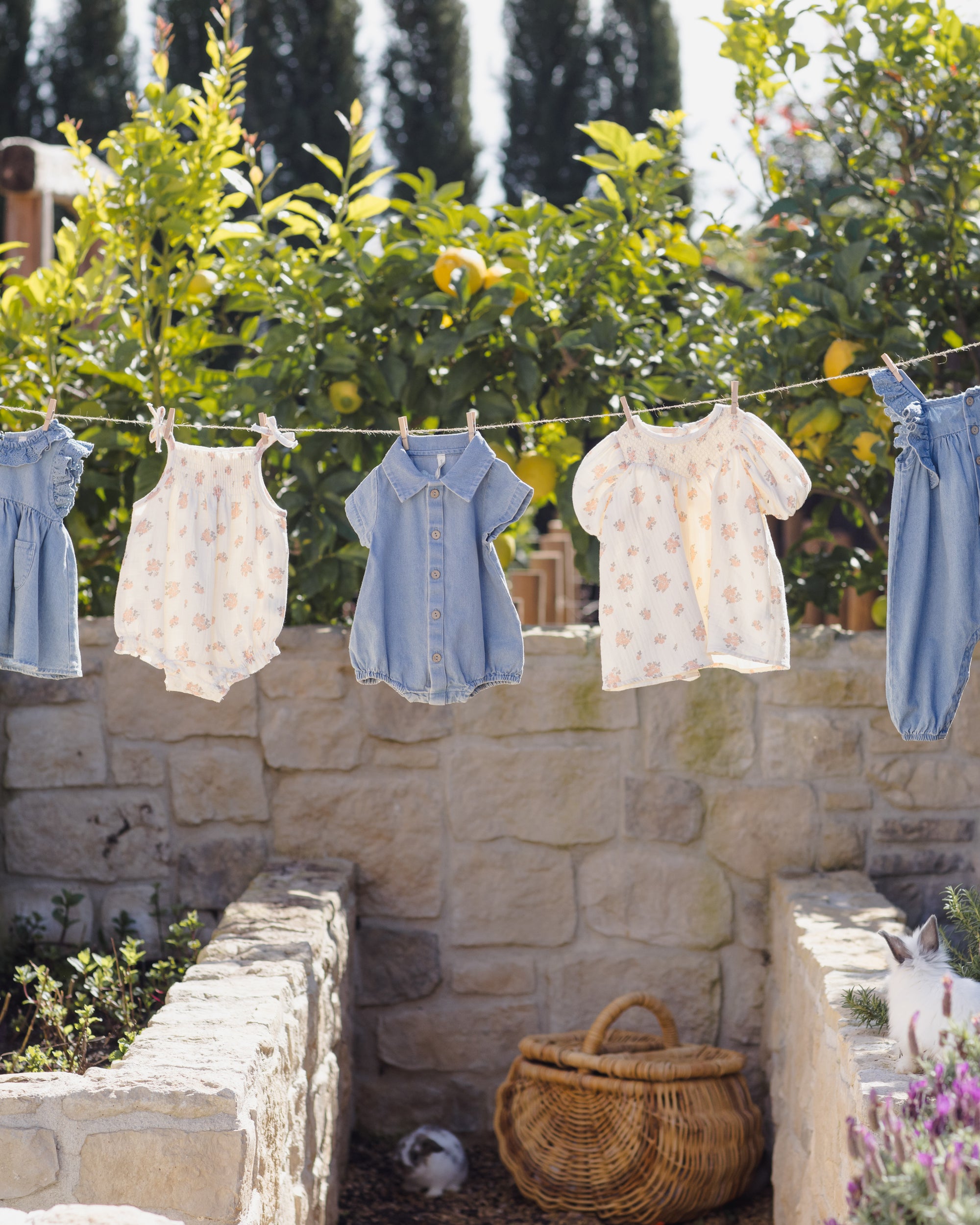 Matteo Romper | Lightweight Denim