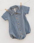 Matteo Romper | Lightweight Denim