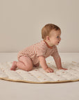 Relaxed Bubble Romper | Poppy Stripe