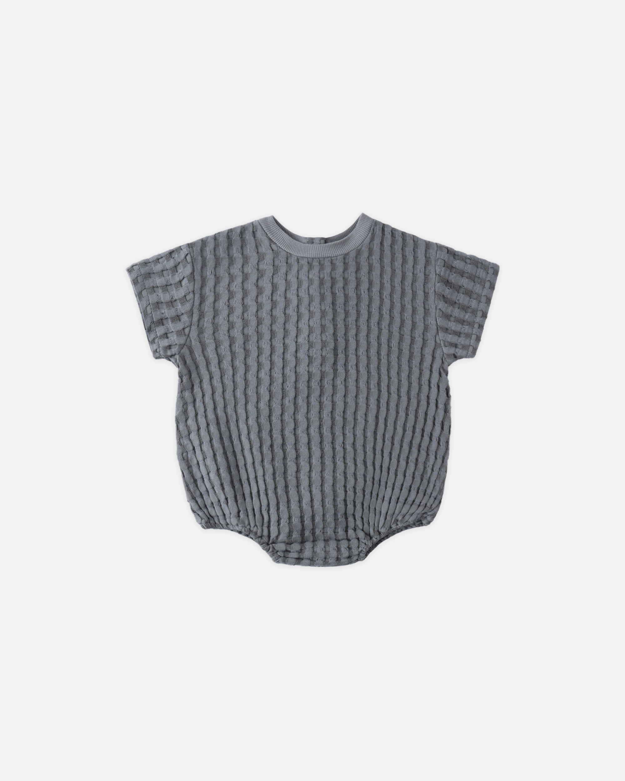 Relaxed Bubble Romper | Waffle Ocean