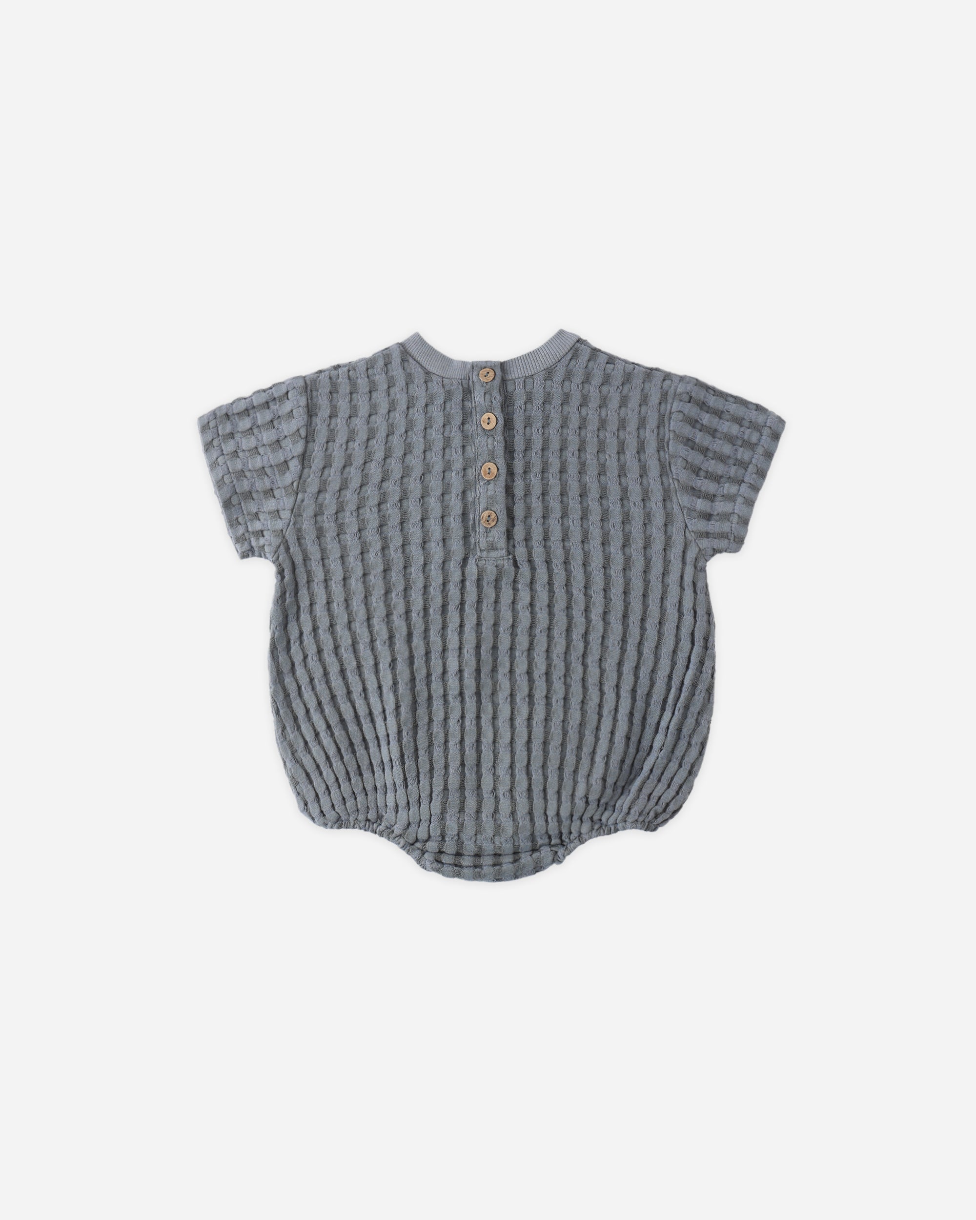 Relaxed Bubble Romper | Waffle Ocean