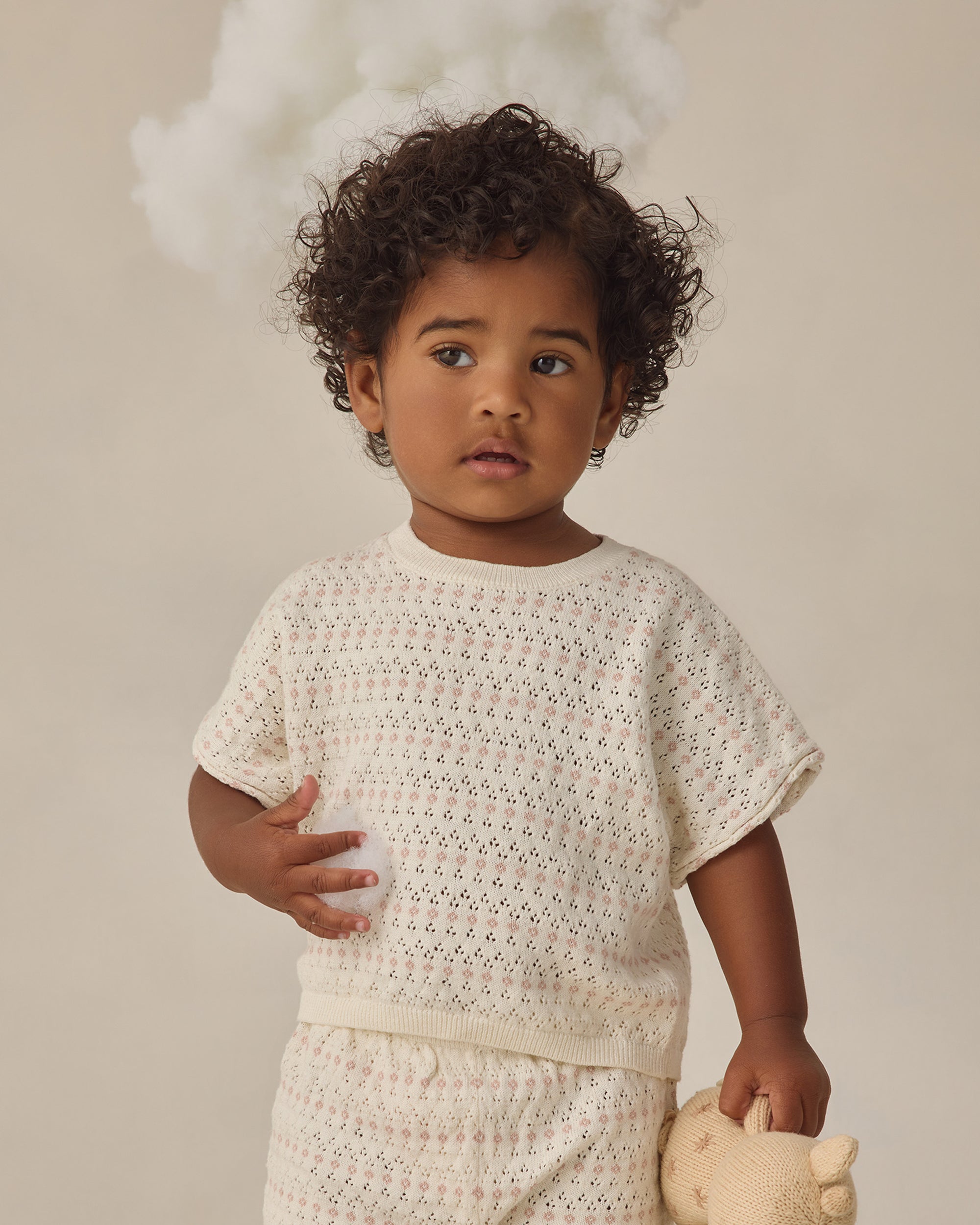 Relaxed Summer Knit Set | Ivory
