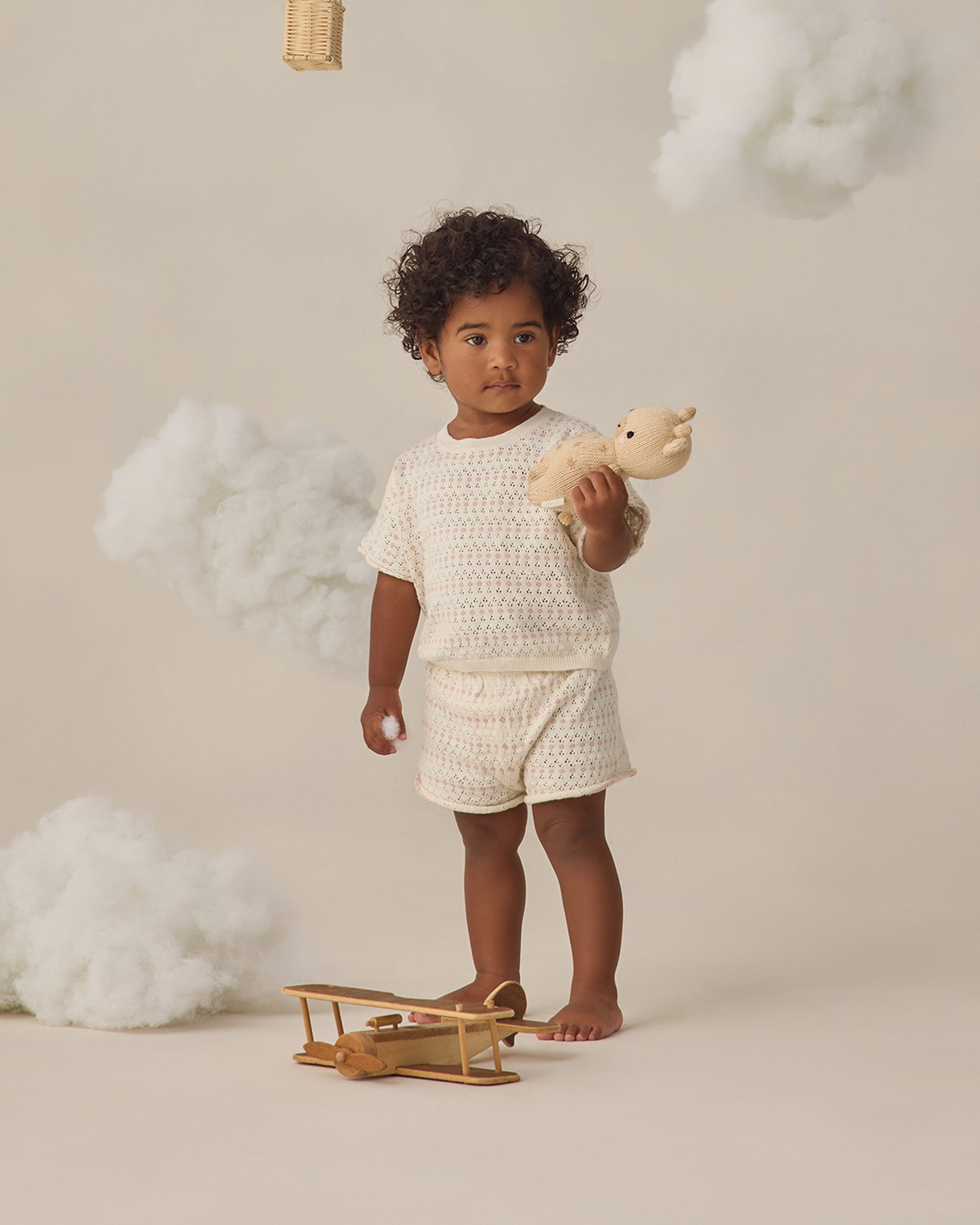 Relaxed Summer Knit Set | Ivory