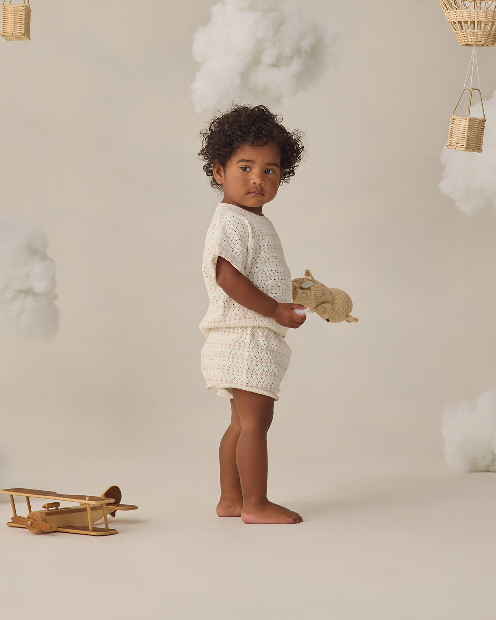 Relaxed Summer Knit Set | Ivory