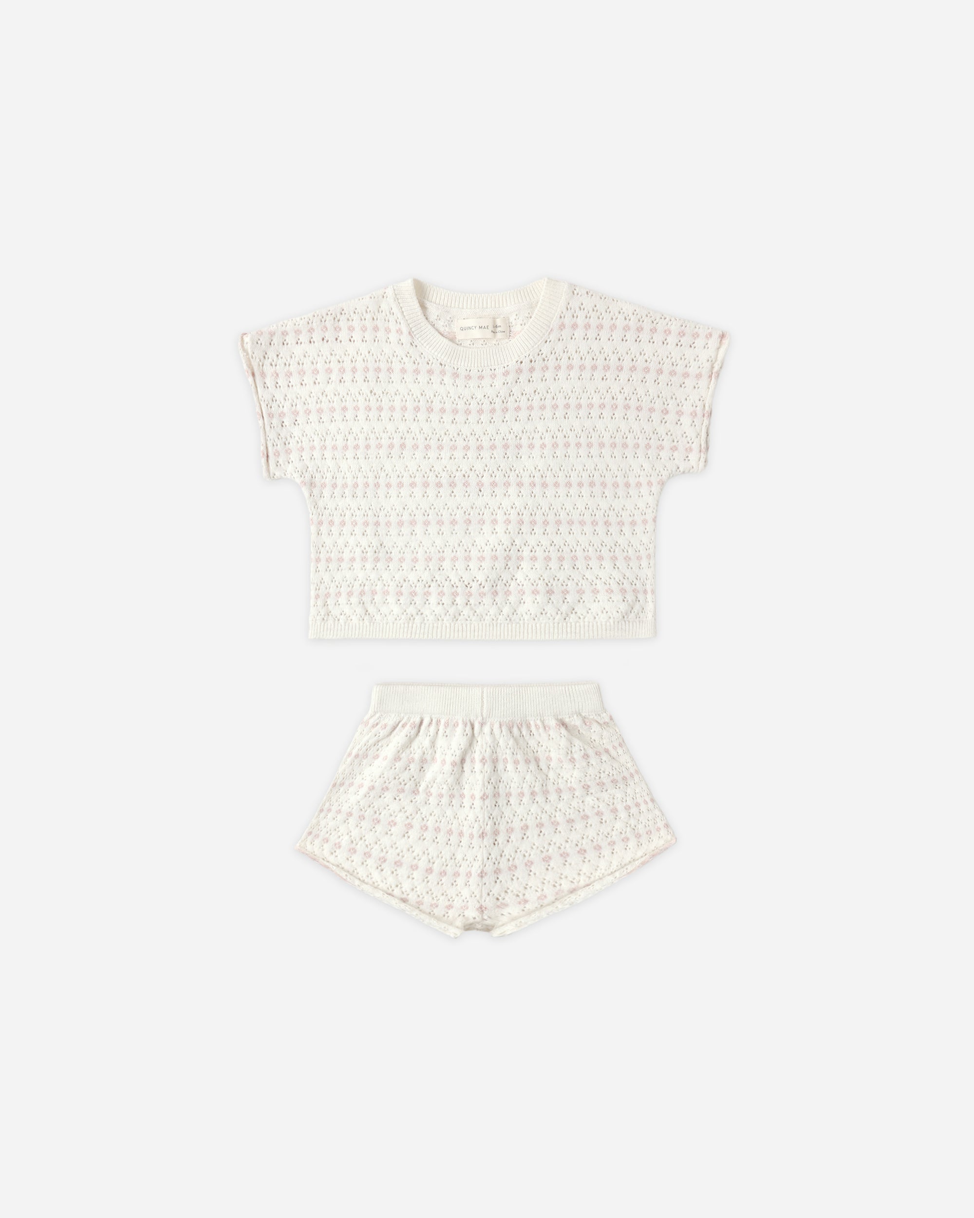 Relaxed Summer Knit Set | Ivory