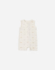 Ribbed Henley Romper | Dinos