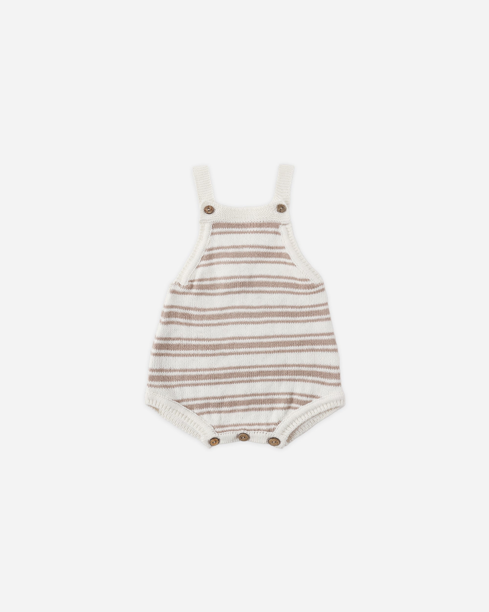 Tatum Romper | Oat Stripe