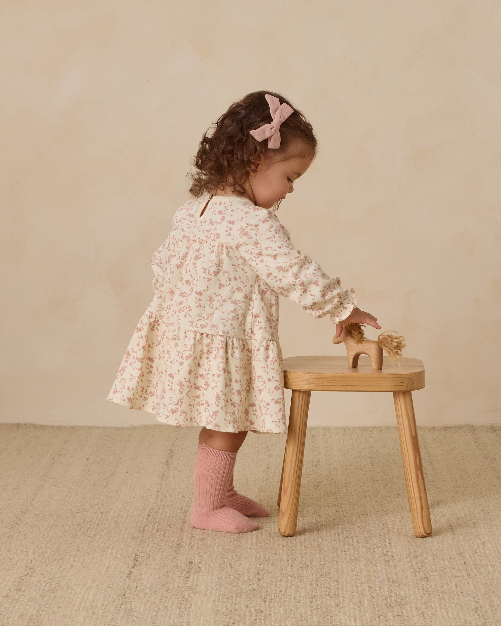 Tiered Jersey Dress | French Garden