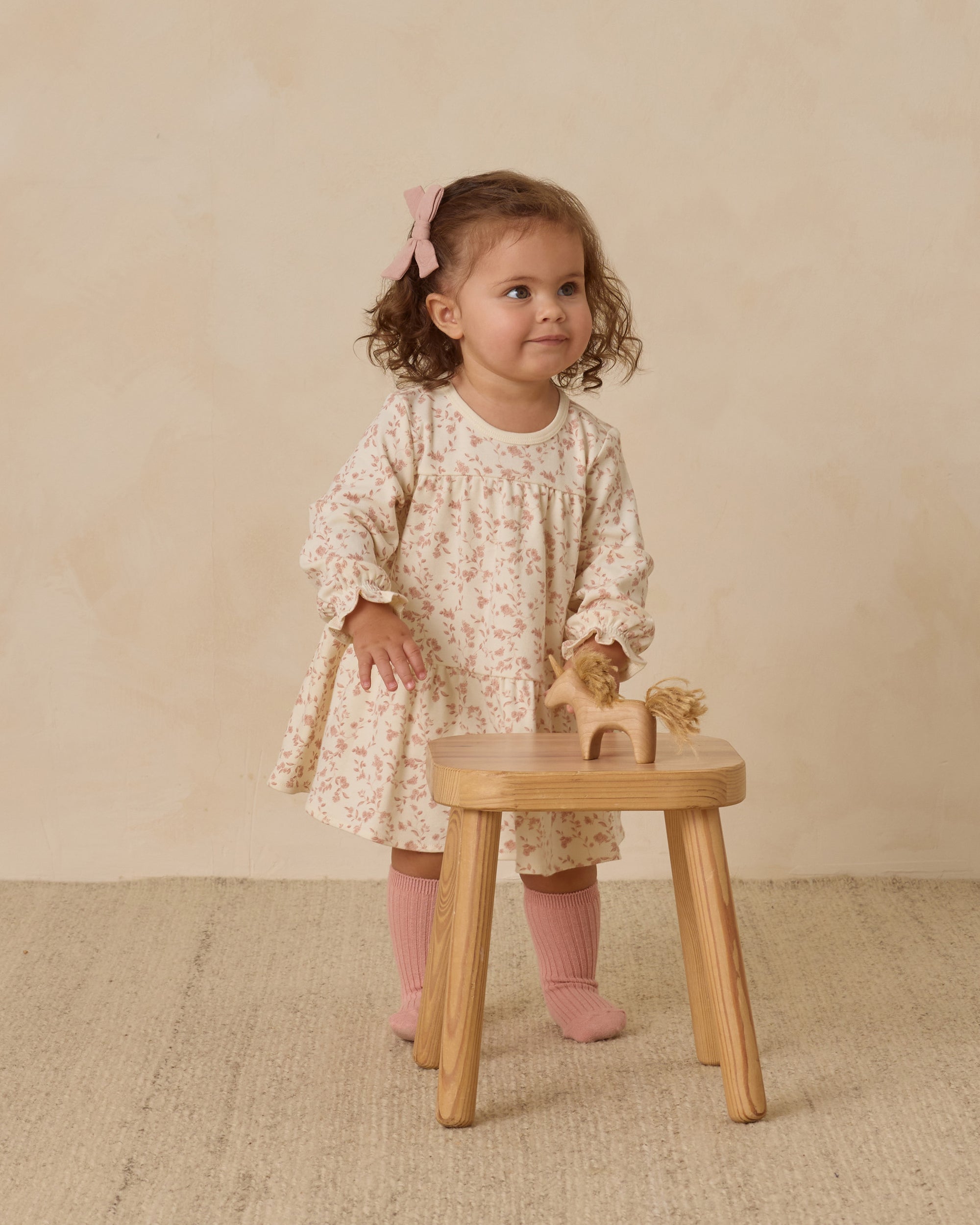 Tiered Jersey Dress | French Garden