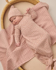 Waffle Baby Blanket | Blush