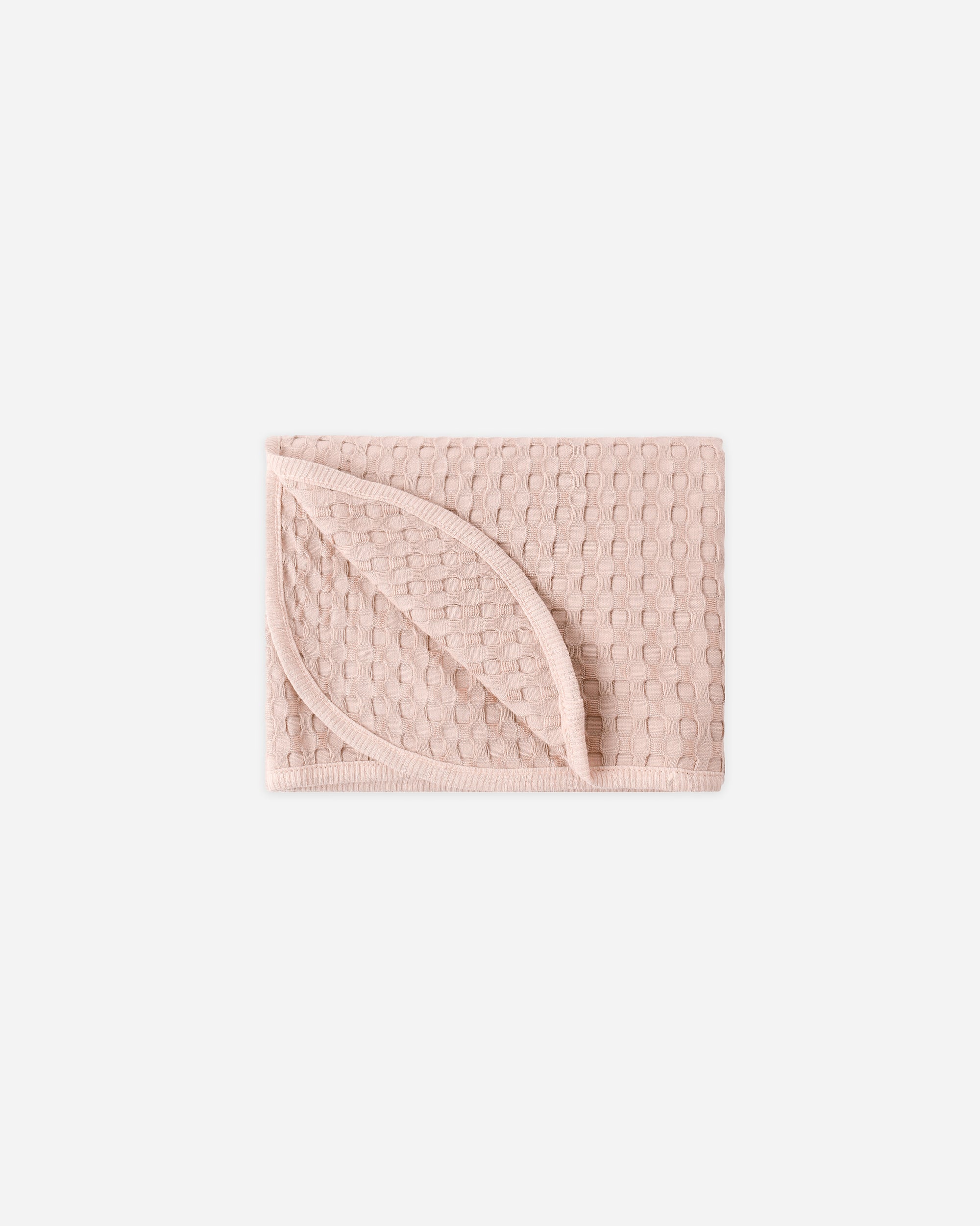Waffle Baby Blanket | Blush